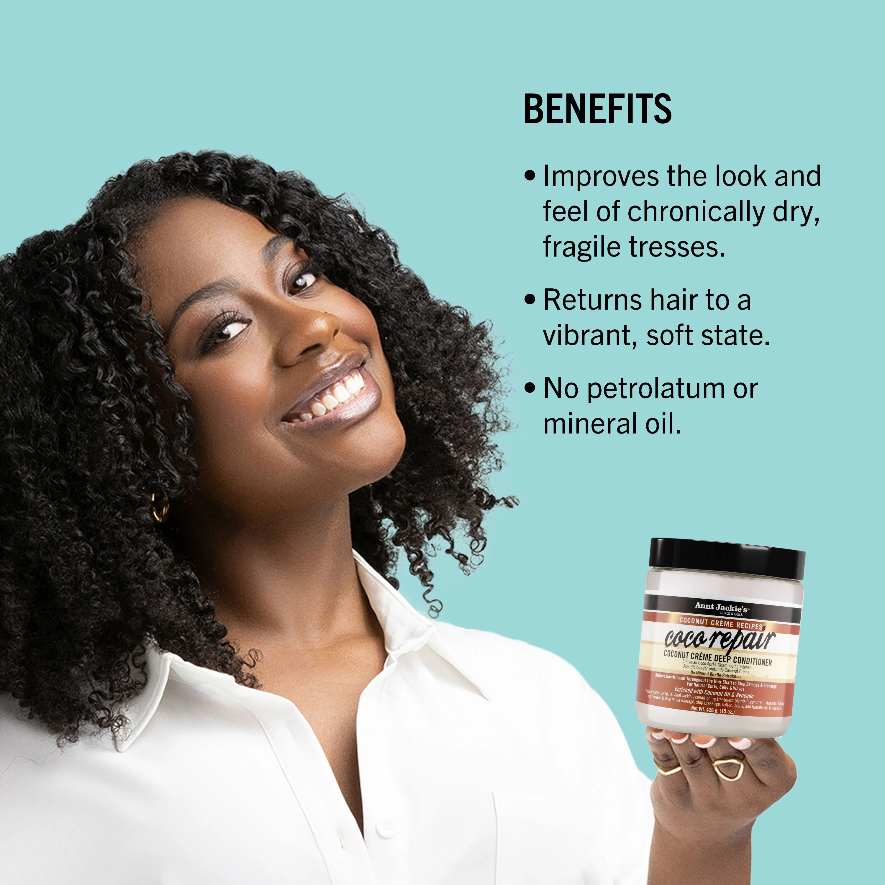 Coco Repair Coconut Creme Deep Conditioner - Image 3