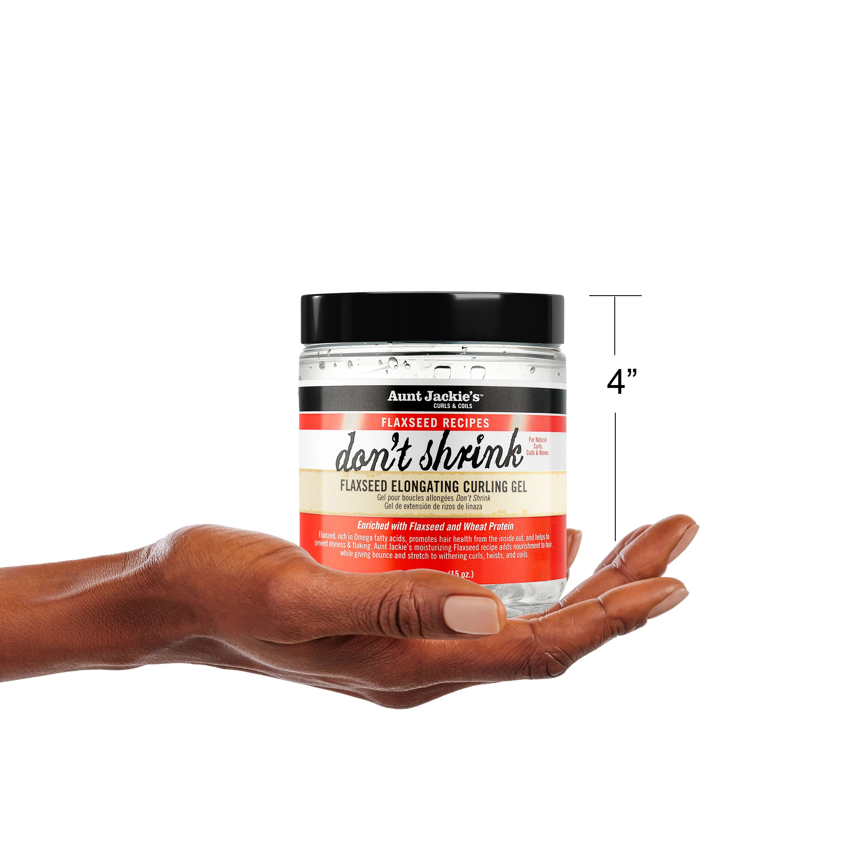 Don't Shrink Flaxseed Elongating Curling Gel - Image 6